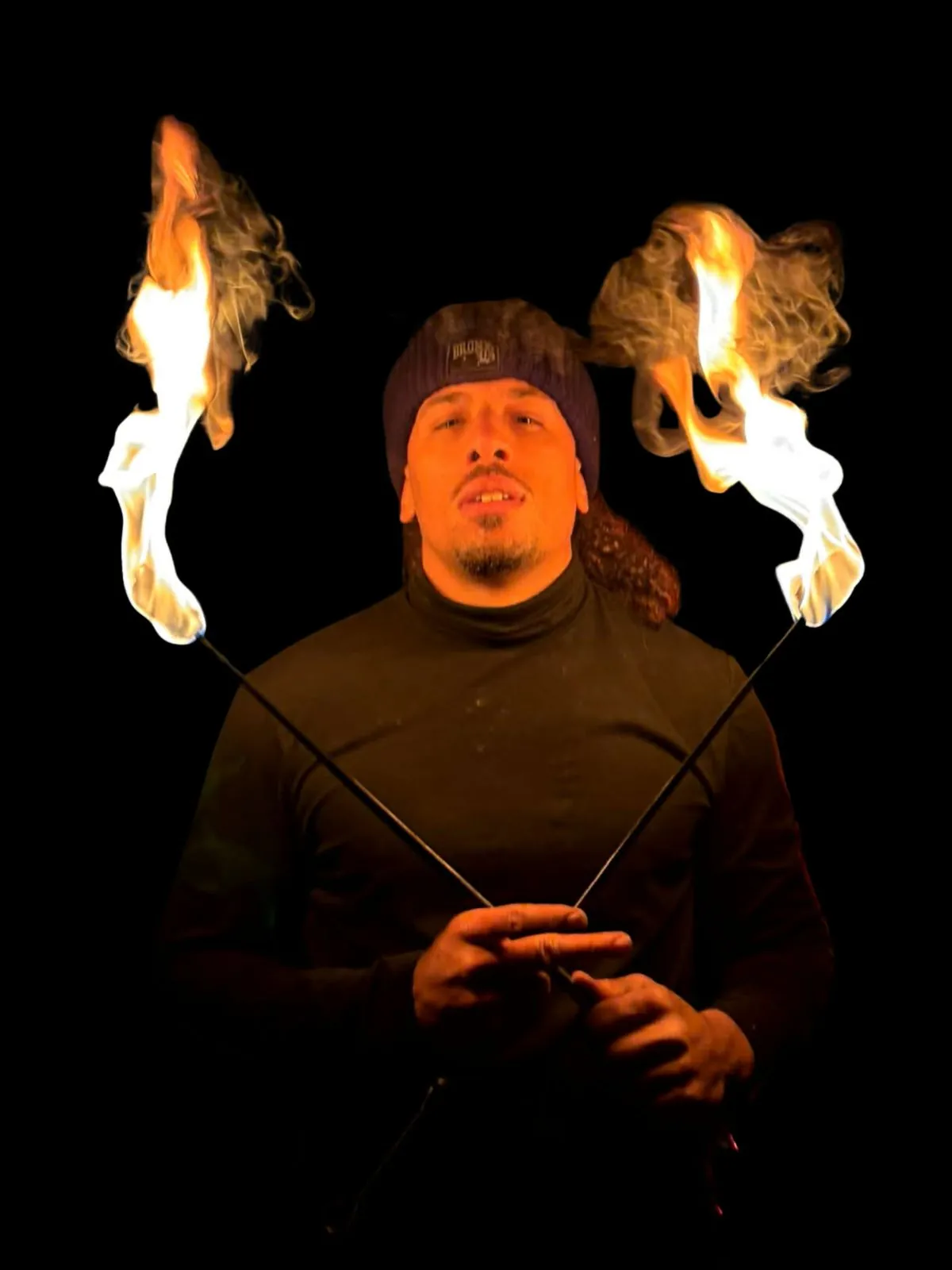 Fire Performer Staffs – Circus Universe Entertainment